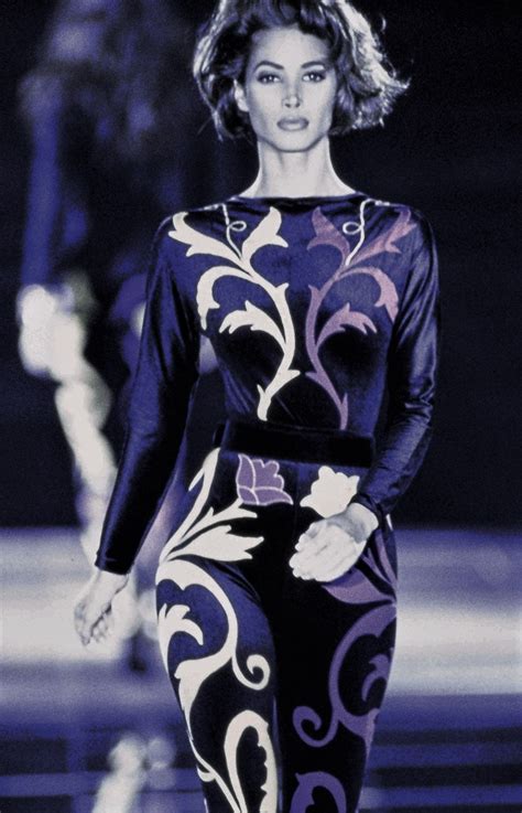 gianni versace christy turlington|gianni versace fashion shows.